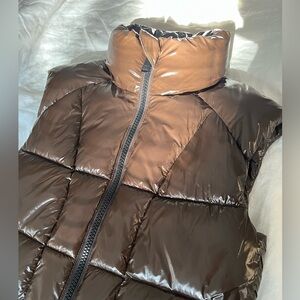 DKNY Chocolate Brown Vest